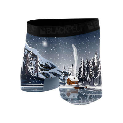 Unique design boxer, inspired by the Savoyard landscapes Unique design boxer, inspired by the Savoyard landscapes