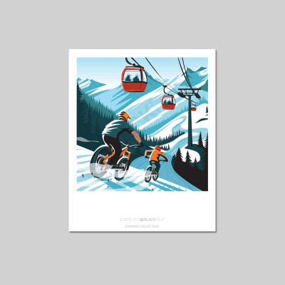 Cartes postales Polaroïd et Panoramique BLACKPEUF souvenir des alpes Cartes postales Polaroïd et Panoramique BLACKPEUF souvenir des alpes