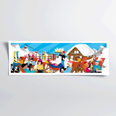 PANORAMIC POSTER THE TERRACE PANORAMIC POSTER THE TERRACE